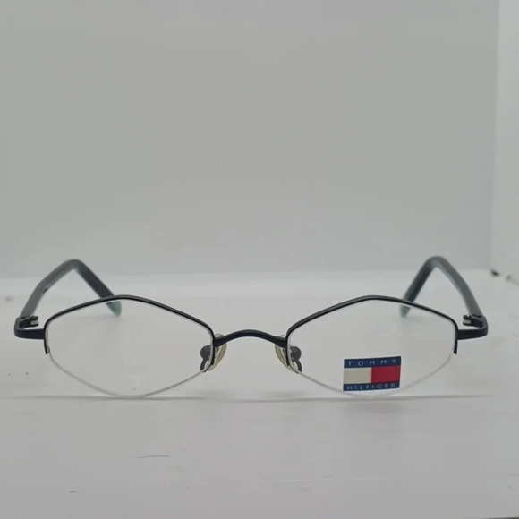 NWT UNISEX TOMMY HILFIGER EYEGLASS FRAMES 105 MATTE BROWN